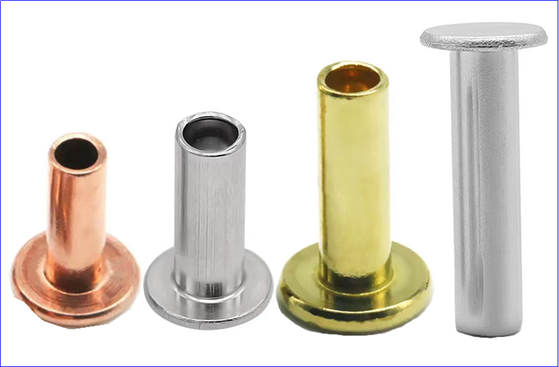 Vad är halvtubulära nitar?