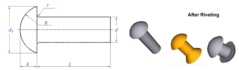 stainless steel solid rivets