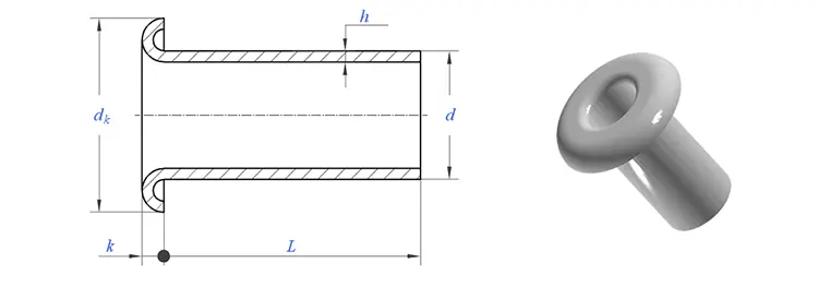 brass tubular rivets