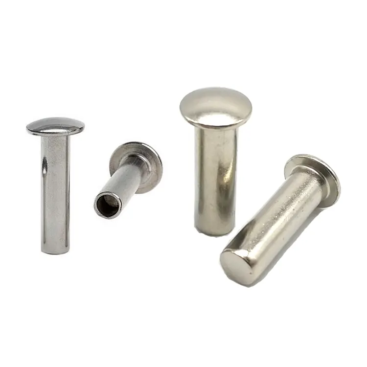 Järnnitar med runda huvud